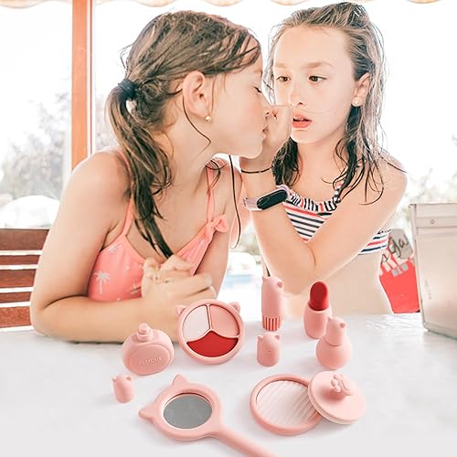 Miniatura 6 de Juego de juguetes de maquillaje de silicona, juguetes de salón de belleza para niños pequeños  Juegos de maquillaje para niños, juguetes de