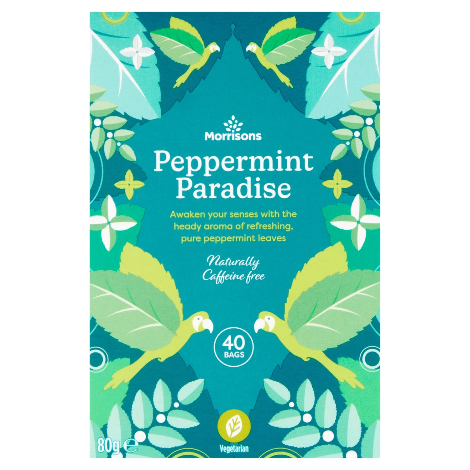 Morrisons Peppermint Paradise 40 Bags 80g