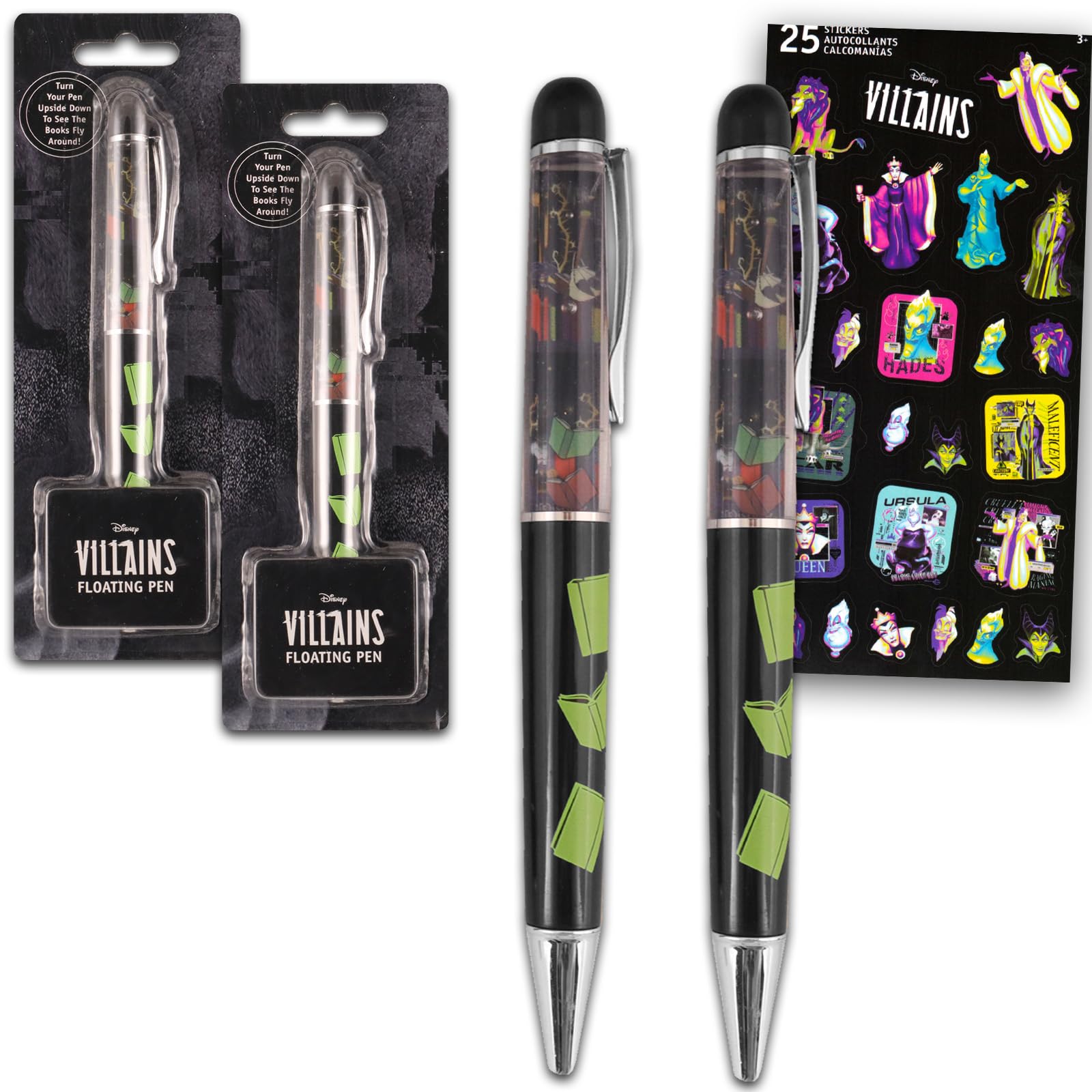 Amazon | ディズニー ヴィランズ オフィスアクセサリー ペンセット