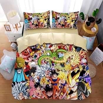 Amazon｜ドラゴンボール アニメ柄掛け布団カバー(170×210cm)・枕カバー