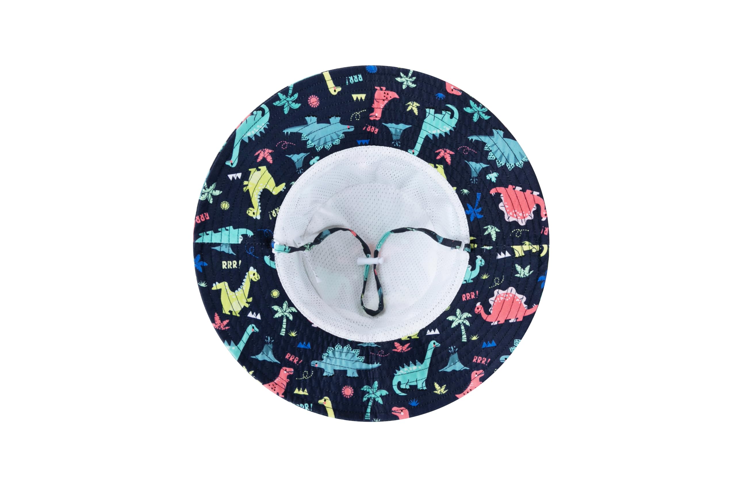 Sombrero de sol para bebé, sombrero de ala ancha, sombreros de playa para niños, protección solar UPF 50+ para niños y niñas — view 3