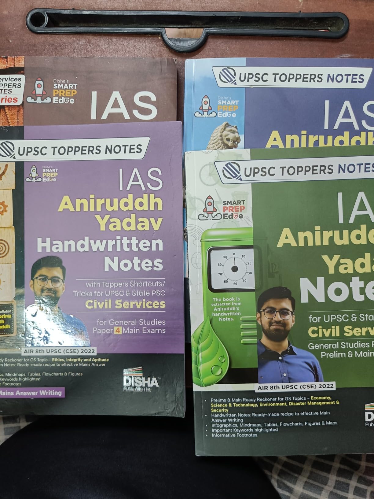 Buy Combo (set of 5 Books) IAS Aniruddh Yadav Hand-written Notes for ...