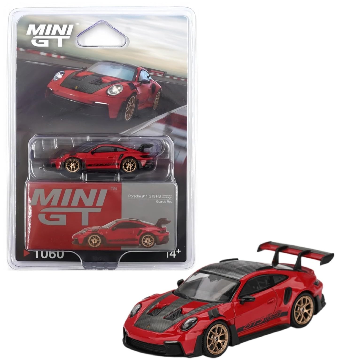 Diecast Model Car Compatible with Mini GT 1:64 Porsche 911 (992