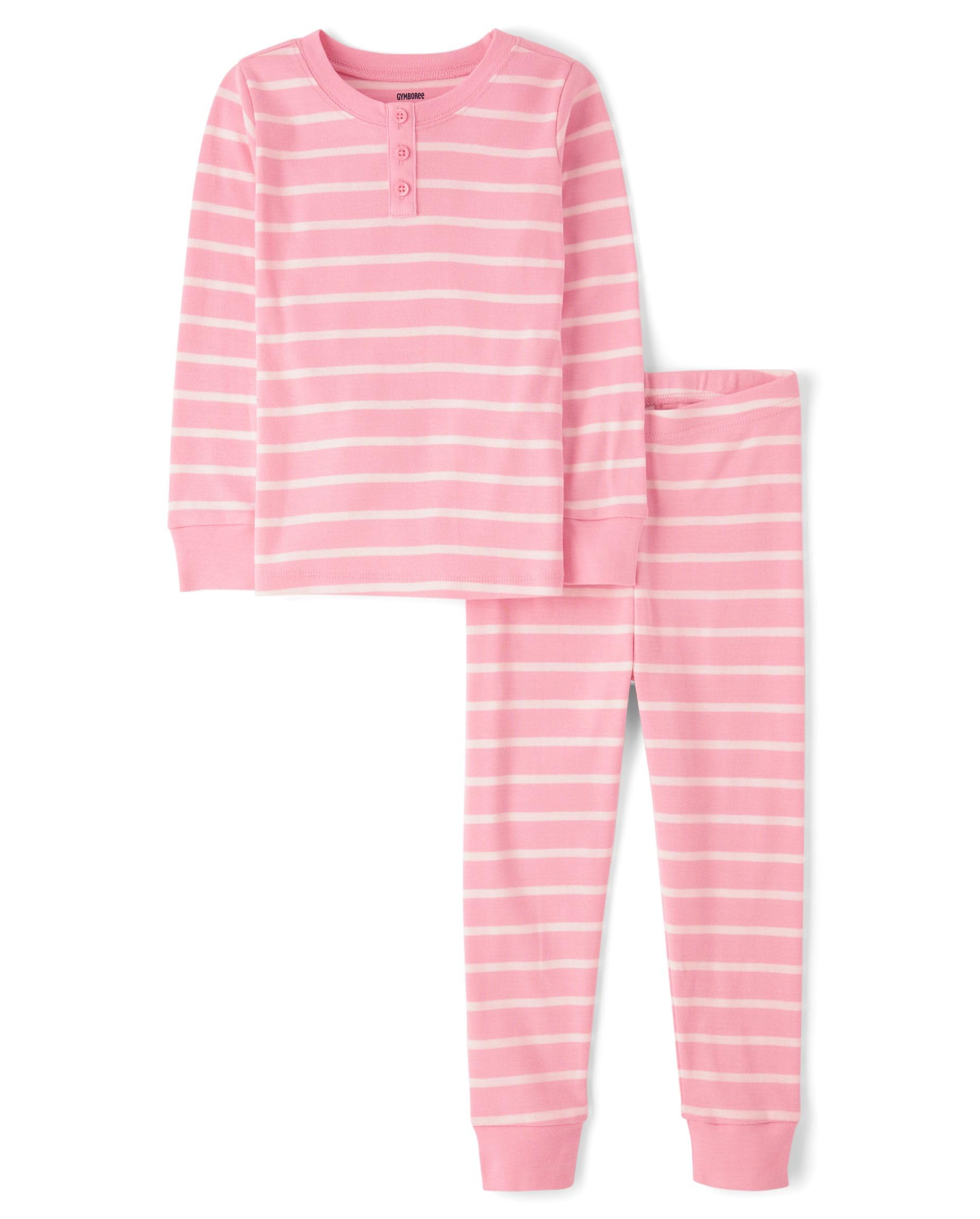 Gymboree Boys' Gymmie Cotton Pajama Sets, Big Kid, Toddler, Baby