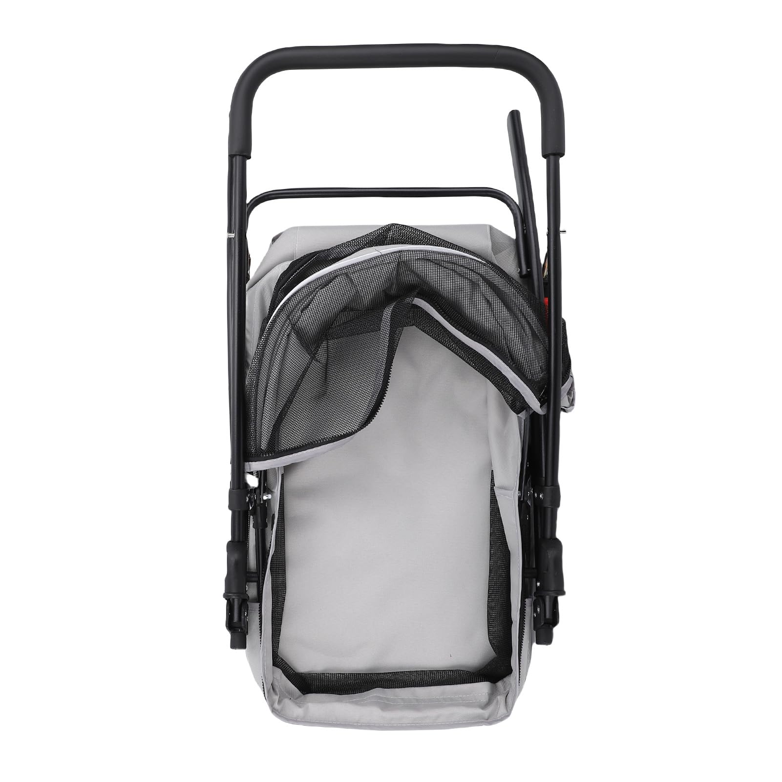 Carrito para Perro Plegable Transpirable con Cesta de Almacenamiento, Portavasos, Ideal Mascotas Medianas y Pequeñas (Mismo Diseño)