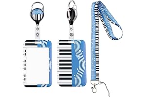 Music Lanyard with ID Badge Holder