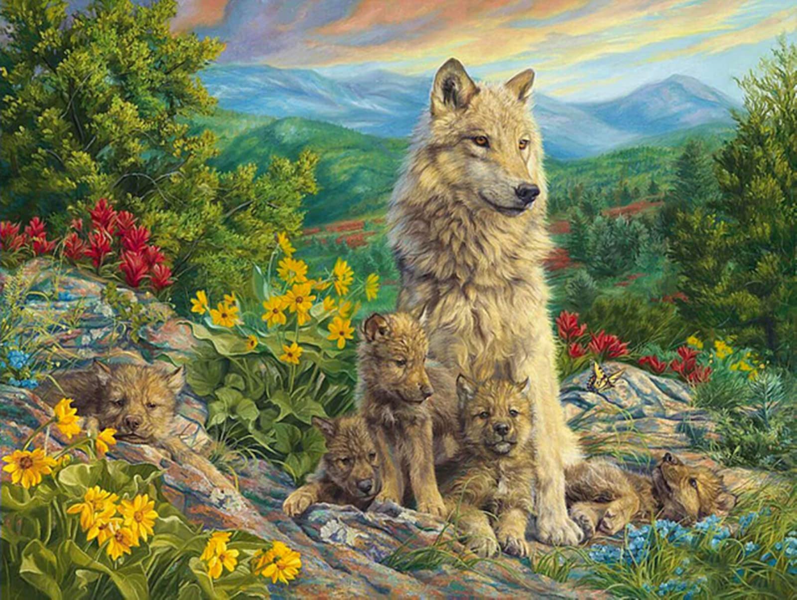 Puzzle en bois 1314 pièces Gardien : le cadeau idéal pour adultes passionnés