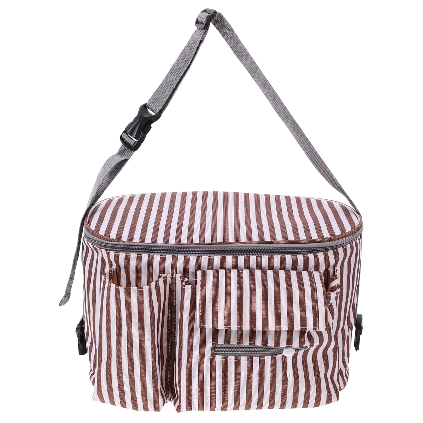 SUPVOX Stroller Caddy Stroller Organizer Bag Portable Tote Travel Bottle Holder Stylish Design