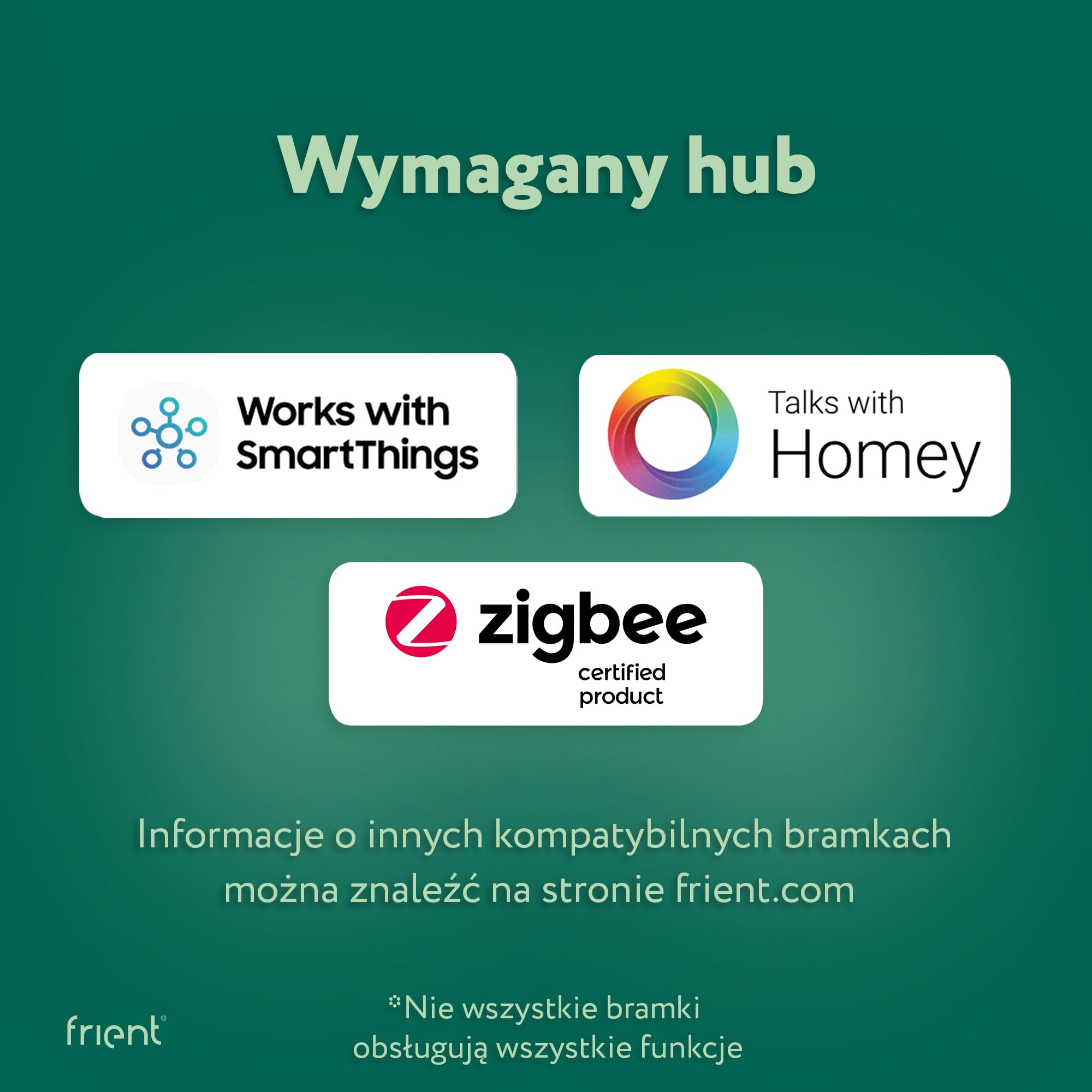 frient Intelligent Heat Alarm | Bezprzewodowy czujnik pożarowy | Natychmiastowe powiadomienia o pożarze | Zasilanie bateryjne | Zigbee | Kompatybilny z Homey, Home Assistant i SmartThings