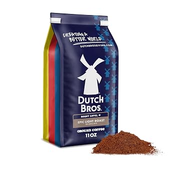 Dutch Bros Epic Light Roast, Ground Coffee, Bagged 11oz
