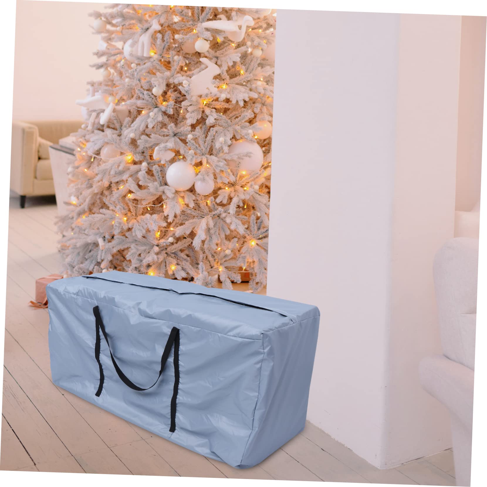 Borsa Per Albero Natale Contenitore Organizer Portaoggetti Resistente Materiale Liscio Facile Da Trasportare