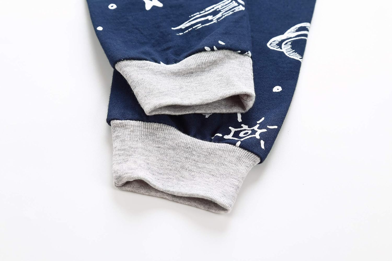 RKOIAN 幼児用パジャマセット 暗闇で光る 幼児用パジャマ コットン キッズ寝間着 US サイズ: 3T