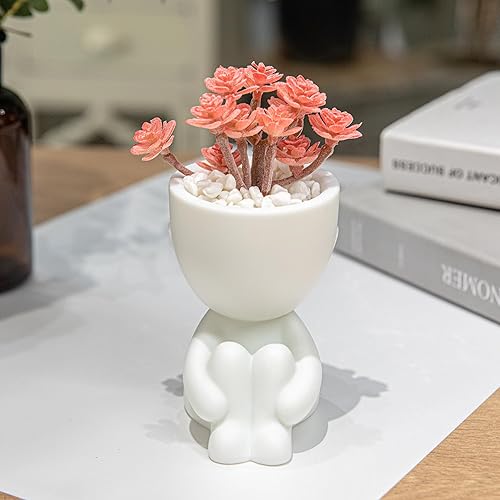 Miniatura 9 de 3 piezas de bonitas plantas artificiales para decoración de oficina para mujeres y hombres, decoración estética de escritorio para oficina y hogar,