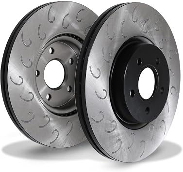 Rotor Discs Front Disc Brakes Compatible with Ford Focus MK2 ST225 2005-10