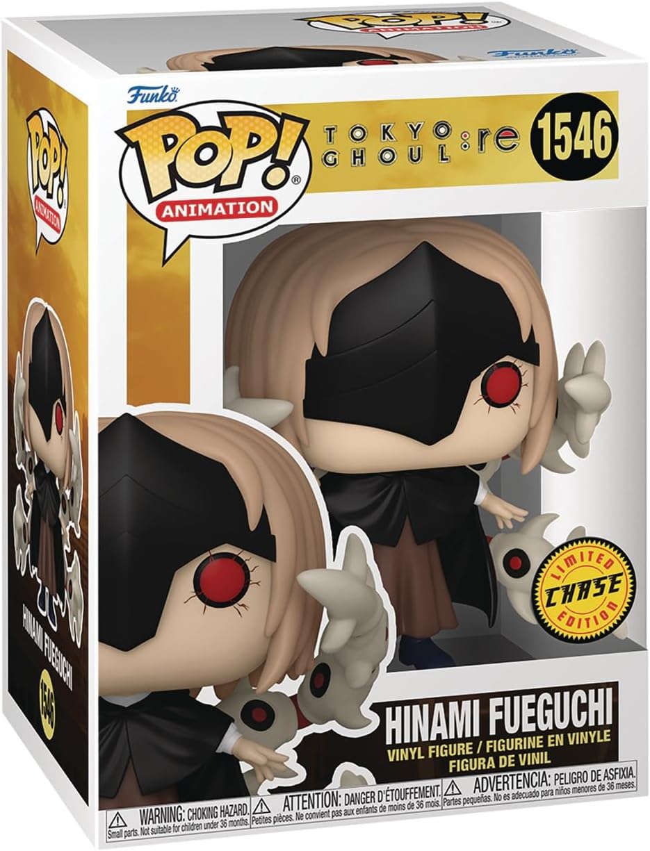 POP Tokyo Ghoul: Re - Hinami Fueguchi Limited Edition Chase Funko Vinyl Figure (Bundled with Compatible Box Protector Case), Multicolor, 3.75