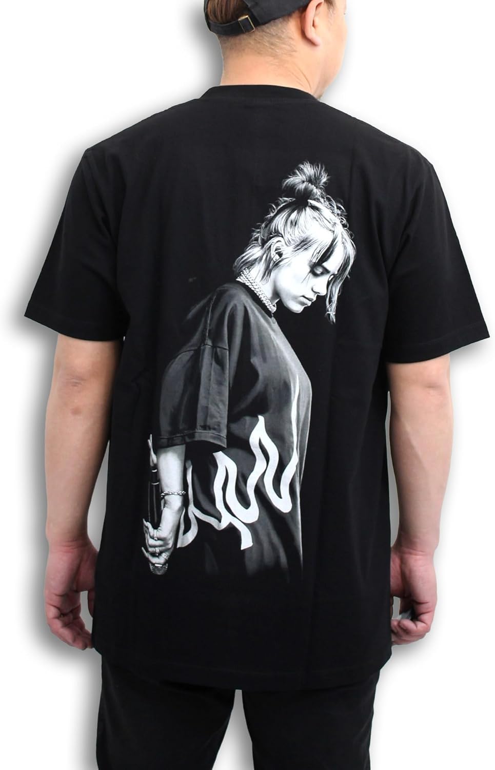BILLIE EILISH GAME Tシャツ Lサイズ Billie Eilish T Shirt Illustration New Official Unisex Black