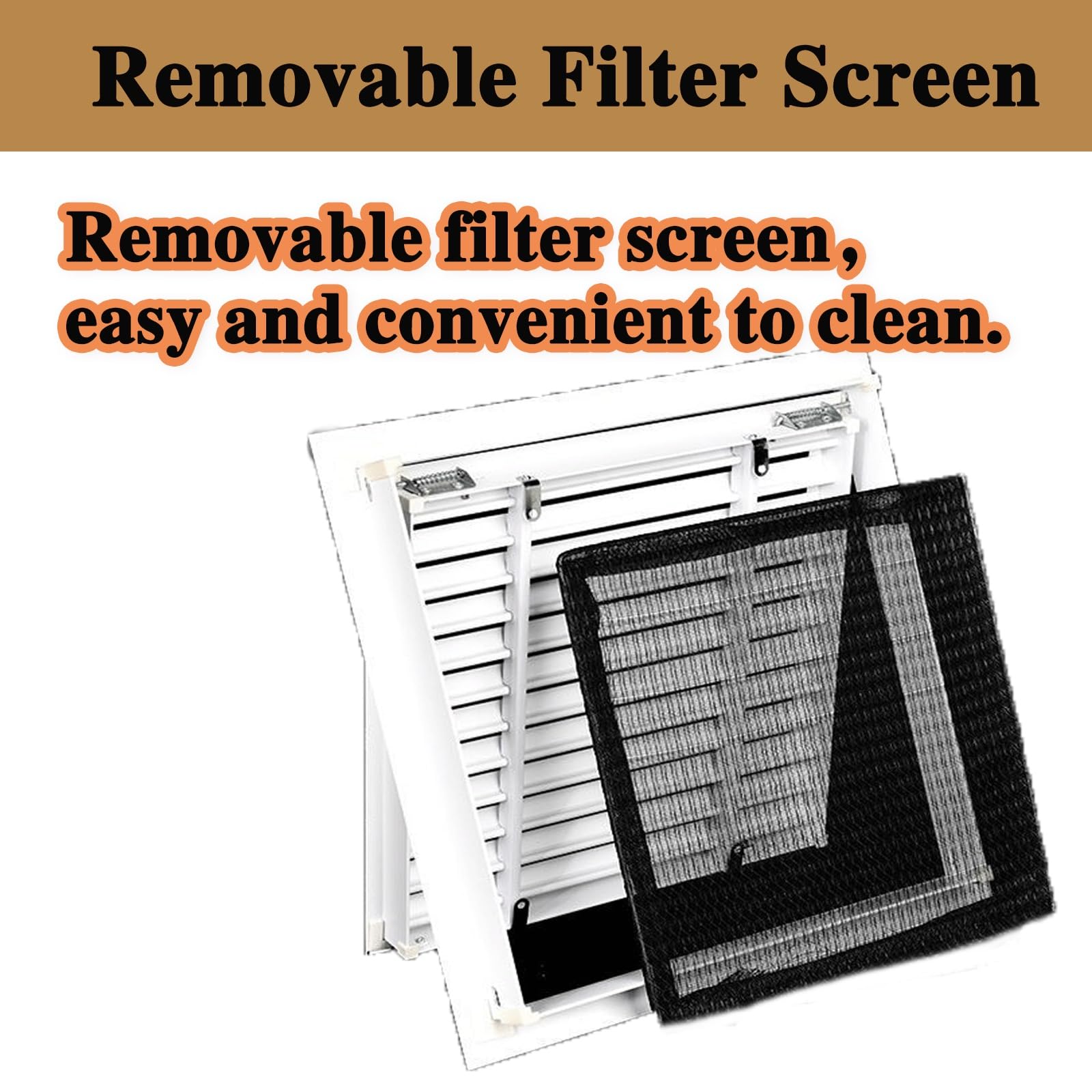 Generico Copertura Nera per Bocchetta di Ritorno dell'Aria per Parete o soffitto, griglia Filtro Aria di Ritorno 18x20 Pollici con griglia filtrante, soffitto per Bocchetta di Ventilazione, miglioram