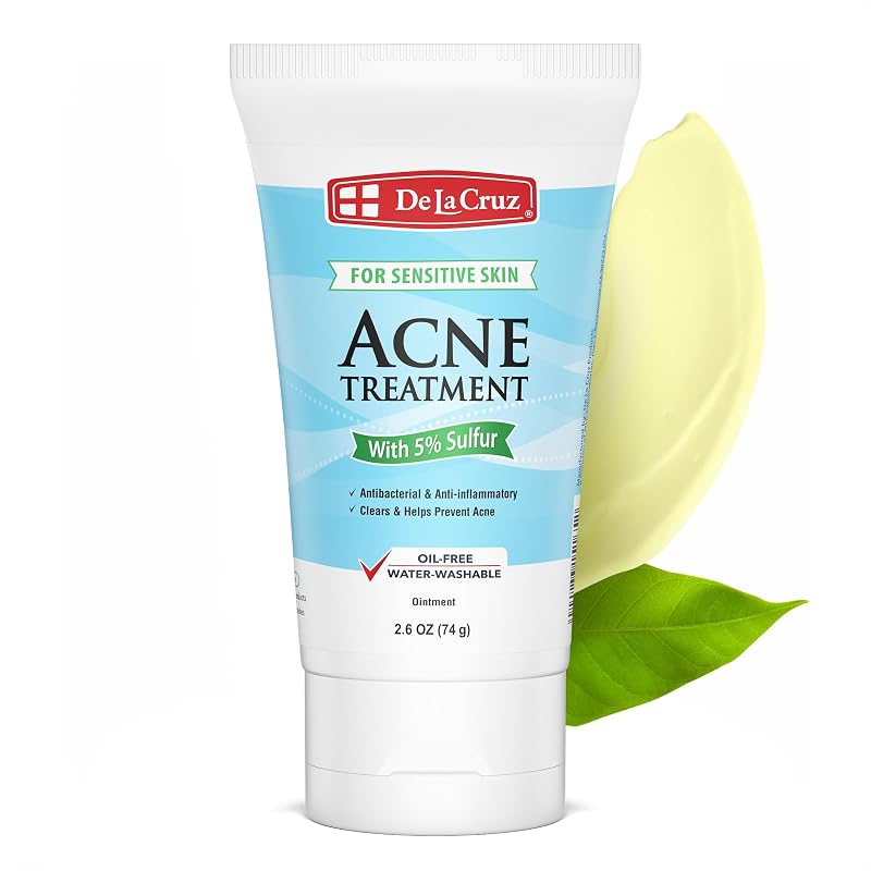 De La Cruz Pomada com Enxofre 5%, 74 g