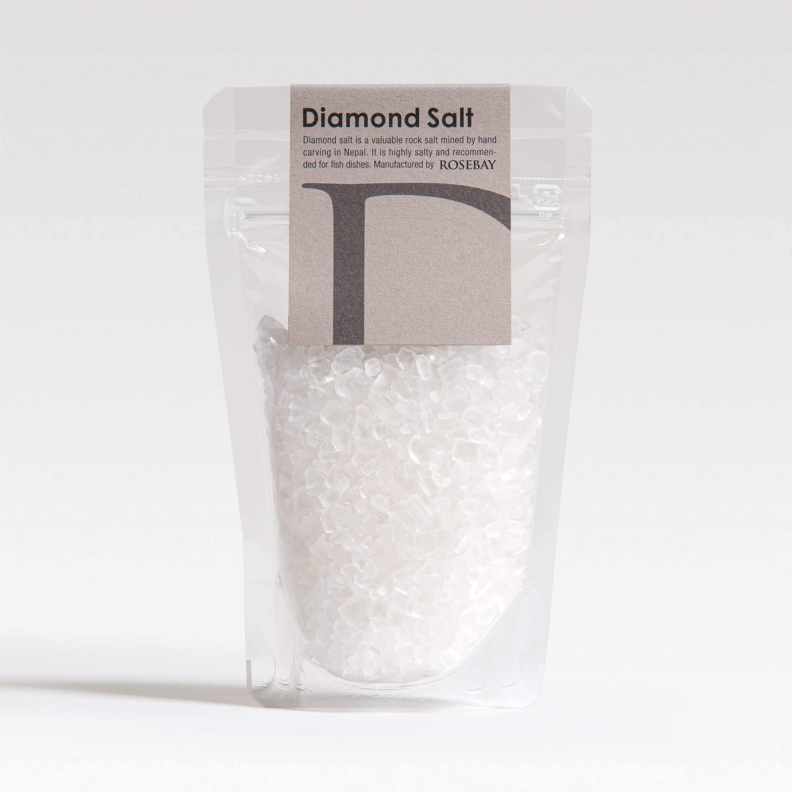 ROSEBAY(ローズベイ) ヒマラヤ岩塩ダイヤモンドソルト粒(食用)150g S-5