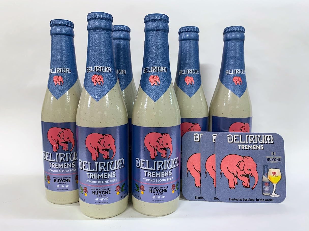 Amazon.co.jp: ベルギービール デリリュウム トレメンス330ml 6本 
