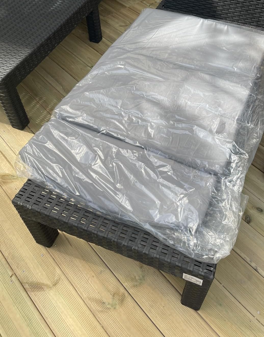 Bain de Soleil Jardin Exterieur,Bain de Soleil Pliant avec Coussin,Transat Jardin Exterieur Chaise Longue Pliable Plastique, Gris (Bain de Soleil avec Coussin)