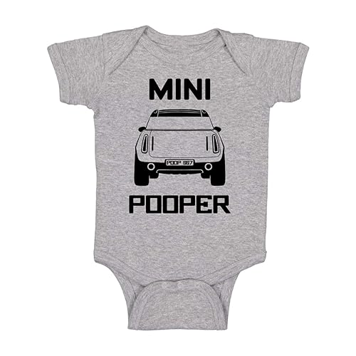 Mini Pooper - Funny Baby Essentials Bodysuit - Baby Girl