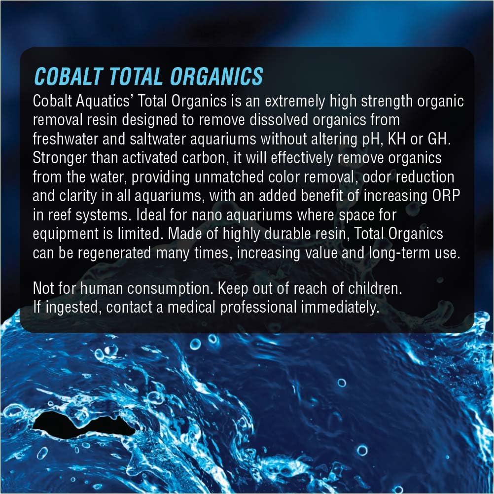 Cobalt Aquatics Total Organics, 7.5 oz.