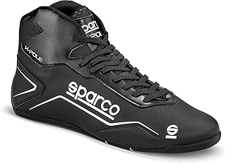 Sparco Unisex Sparco Kart Shoes K Pole 2020 Size 44 Bl, Black, EU UK