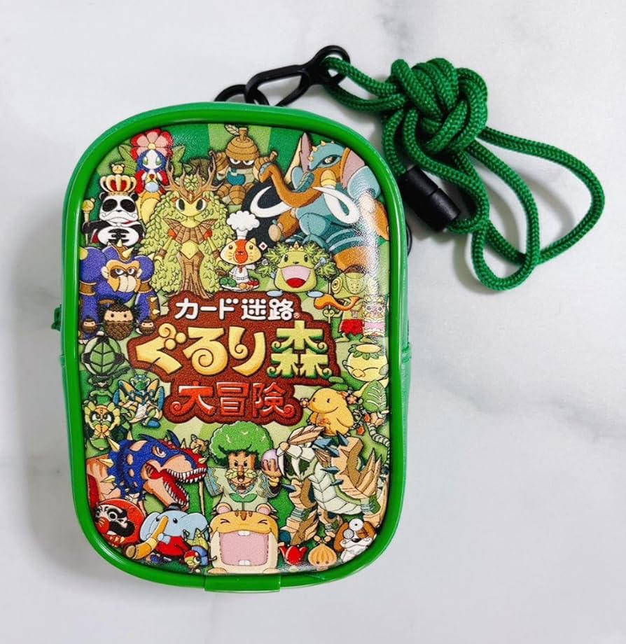 Amazon.co.jp: ぐるり森 ポーチ 緑 カード迷路 大冒険 : おもちゃ
