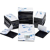 Vista 8 de Cintas adhesivas de doble cara, cinta adhesiva resistente para montaje, 48 piezas de 3 mm de espesor, cinta adhesiva de espuma precortada