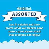 Vista 5 de Fla-Vor-Ice - Paquete variado de paletas heladas de 1.5 oz, sabores surtidos, lima limón, ponche de frutos rojos, uva, fresa, naranja y ponche