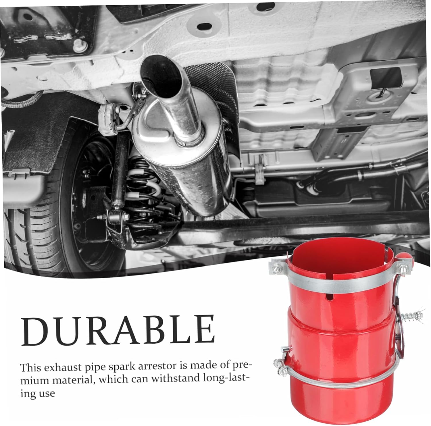 GLEAVI Spark Arrestor for Durable Fireproof Valve Easy Installation for Dirt Bikes and Scooters Reliable Flame Control System