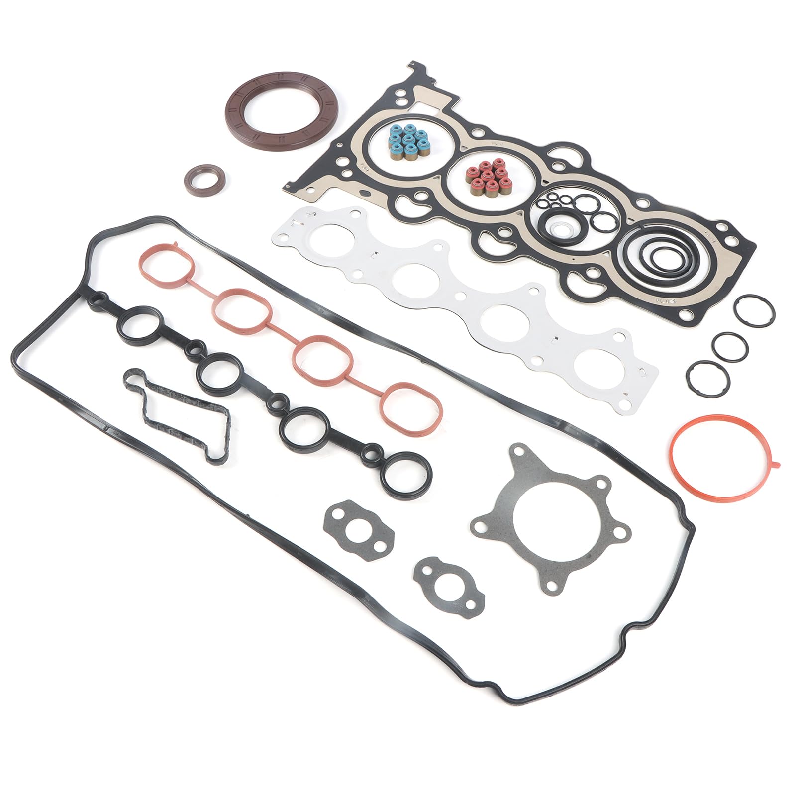 1 Juego de Kit de revisión del motor 20910-2BB03 28411-2B600 22443-2B800 22224-2B011 for accesorios de revisión de motores G4FD 1.6L