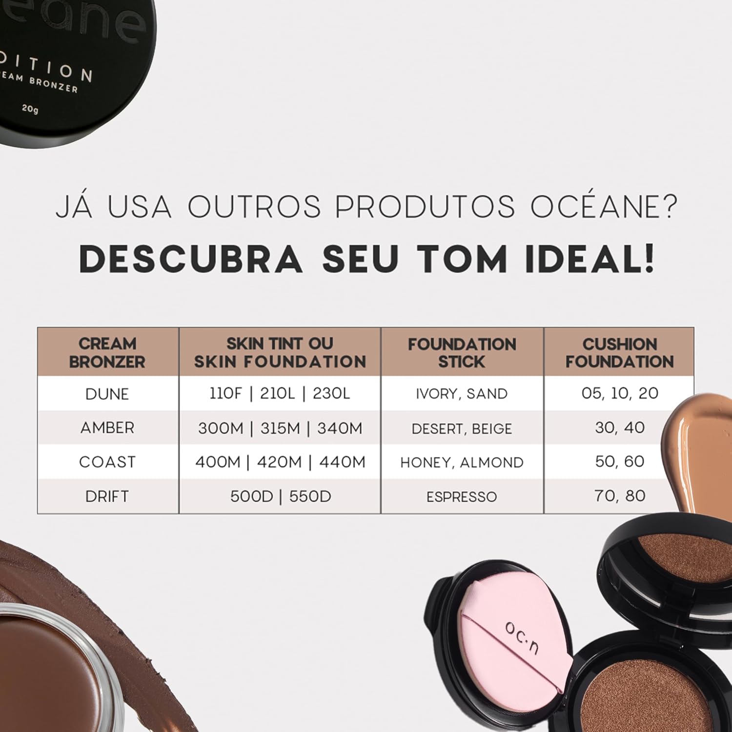 CREAM BRONZER EDITION – BRONZEADOR CREME./AMBER em promoção! Veja a oferta e mais achadinhos de Contorno e Bronzer 7 Hoje é o melhor dia para comprar CREAM BRONZER EDITION – BRONZEADOR CREME./AMBER com aquele preço maroto! Promoção! Aproveite a oferta! 7