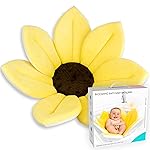 Blooming Bath Baby Bath Seat - Baby Tubs for Newborn Infants to Toddler 0 to 6 Months and Up - Baby Essentials Must Haves - The Original Washer-Safe Flower Seat (Original, Canary Yellow)