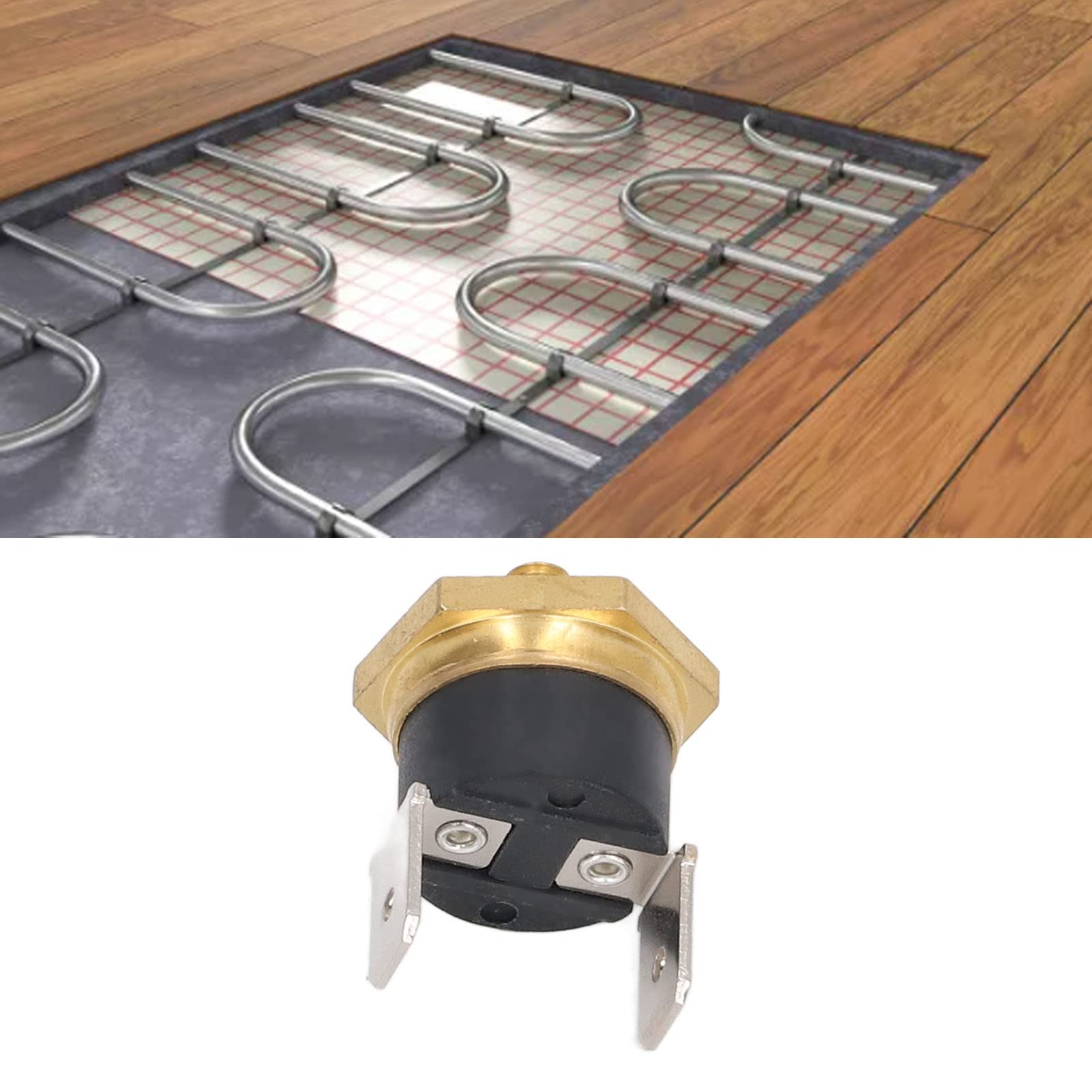 Thermostat KSD301 250V - 5 Pièces - Cuivre Bimétallique - Normalement Fermé - 12
