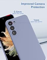 Vista 2 de Foluu Funda de silicona para Samsung Galaxy S23 Plus, funda protectora de goma de gel líquido con forro de microfibra suave, carcasa rígida delgada