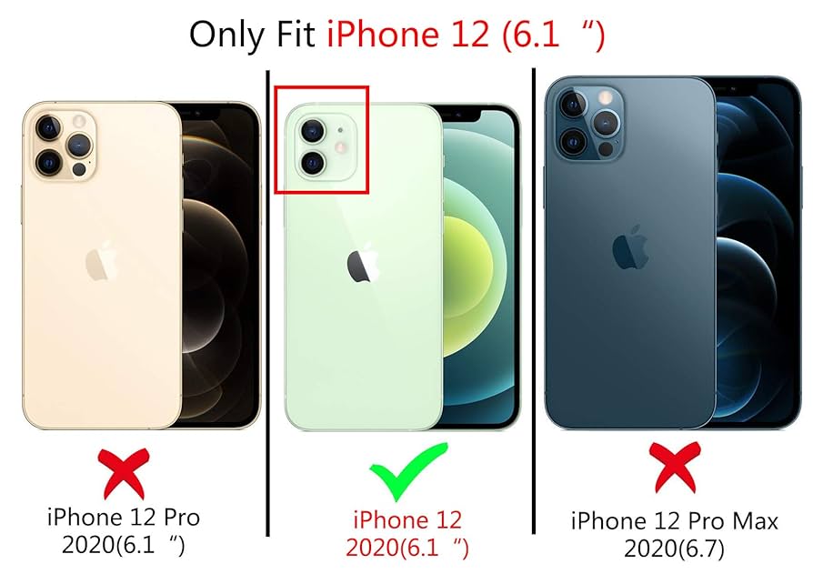 Amazon.com: Ownest Compatible for iPhone 12 Case [Not fit