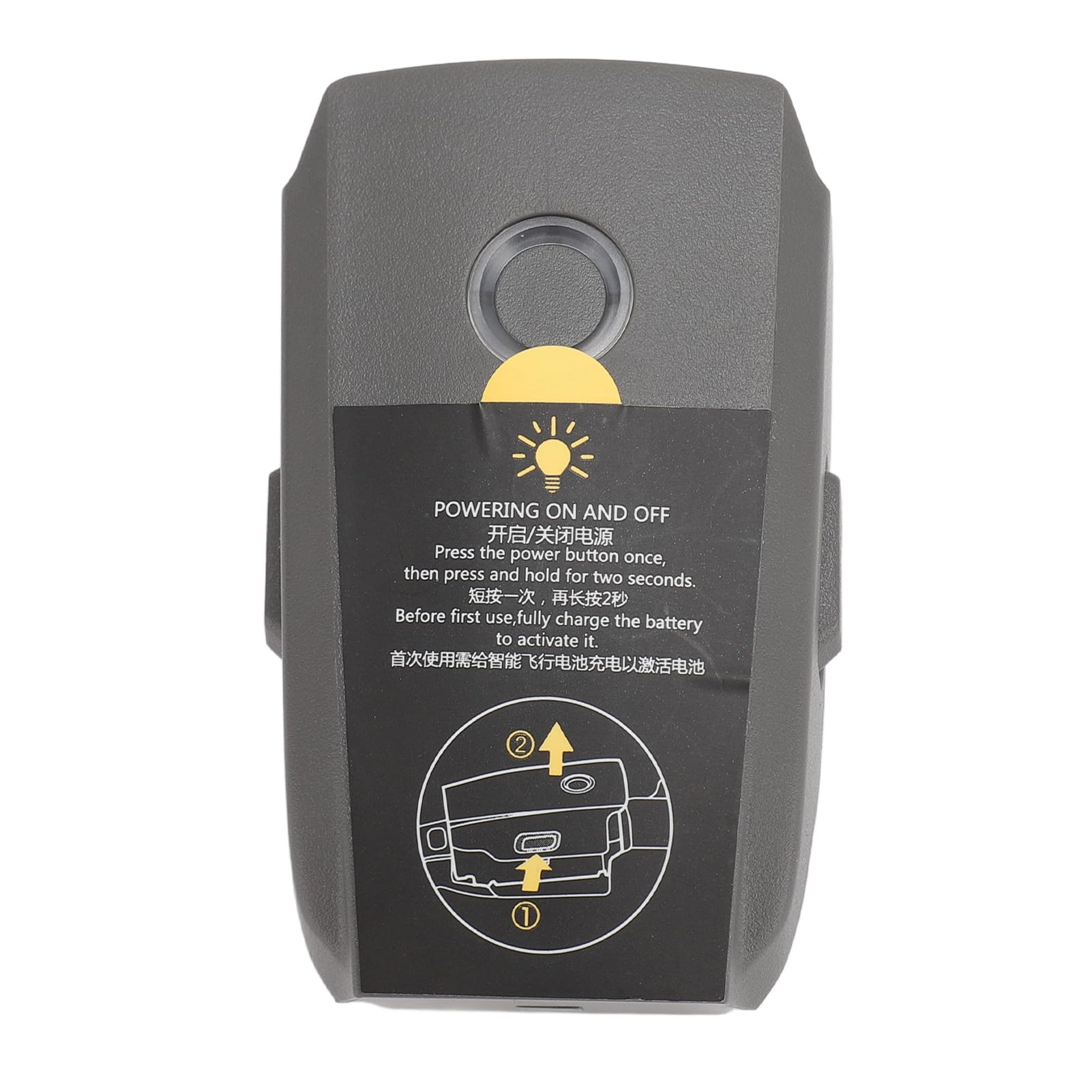 Batteria per Drone, 3850mAh LiPo 4S 31 Minuti di Volo con Gestione Intelligente Scarica Automatica, Batteria Intelligente Sostitutiva con Robusto Guscio in Plastica per Modelli di Drone
