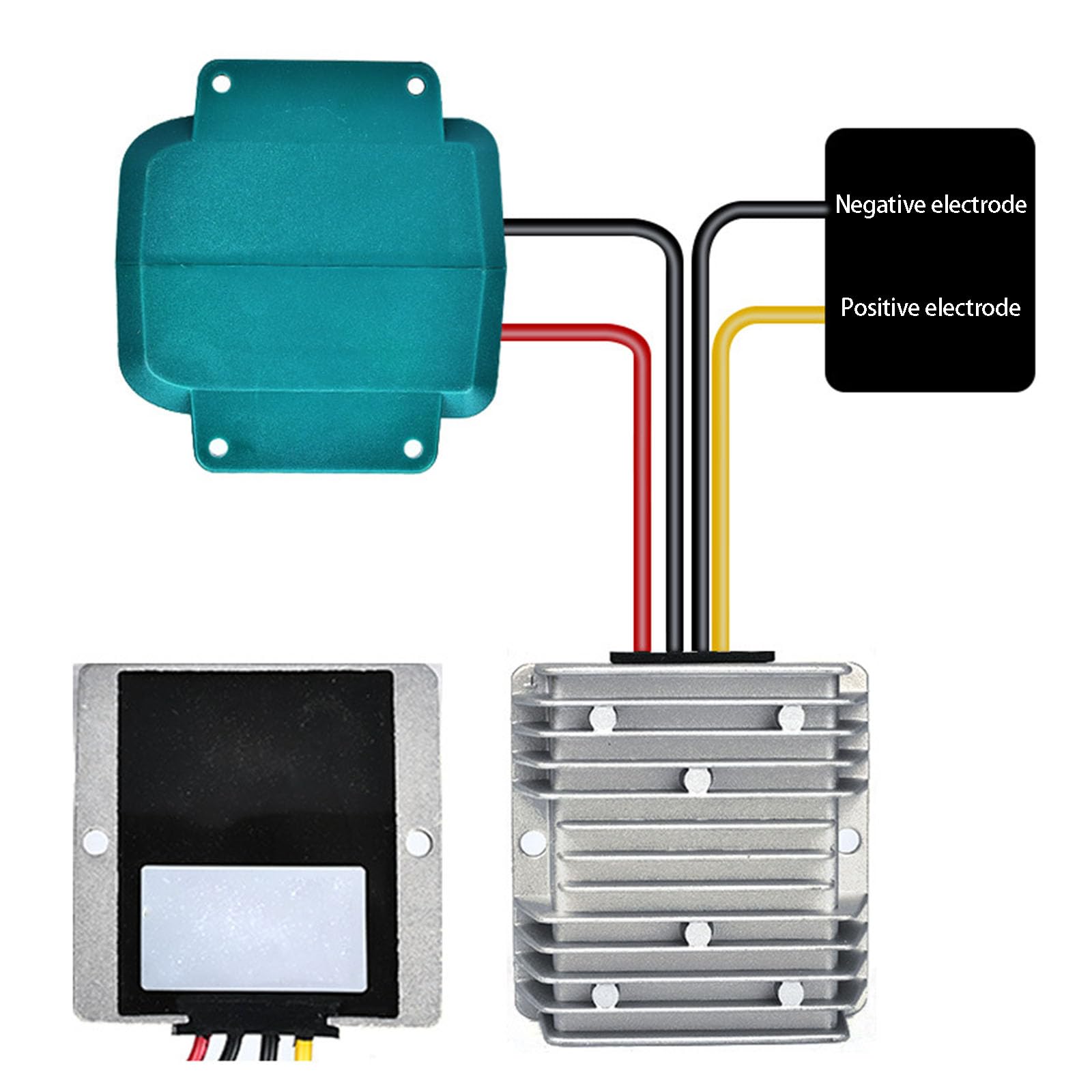 Adaptador de batería de 18 V con 12, 20A 240W with Insurance