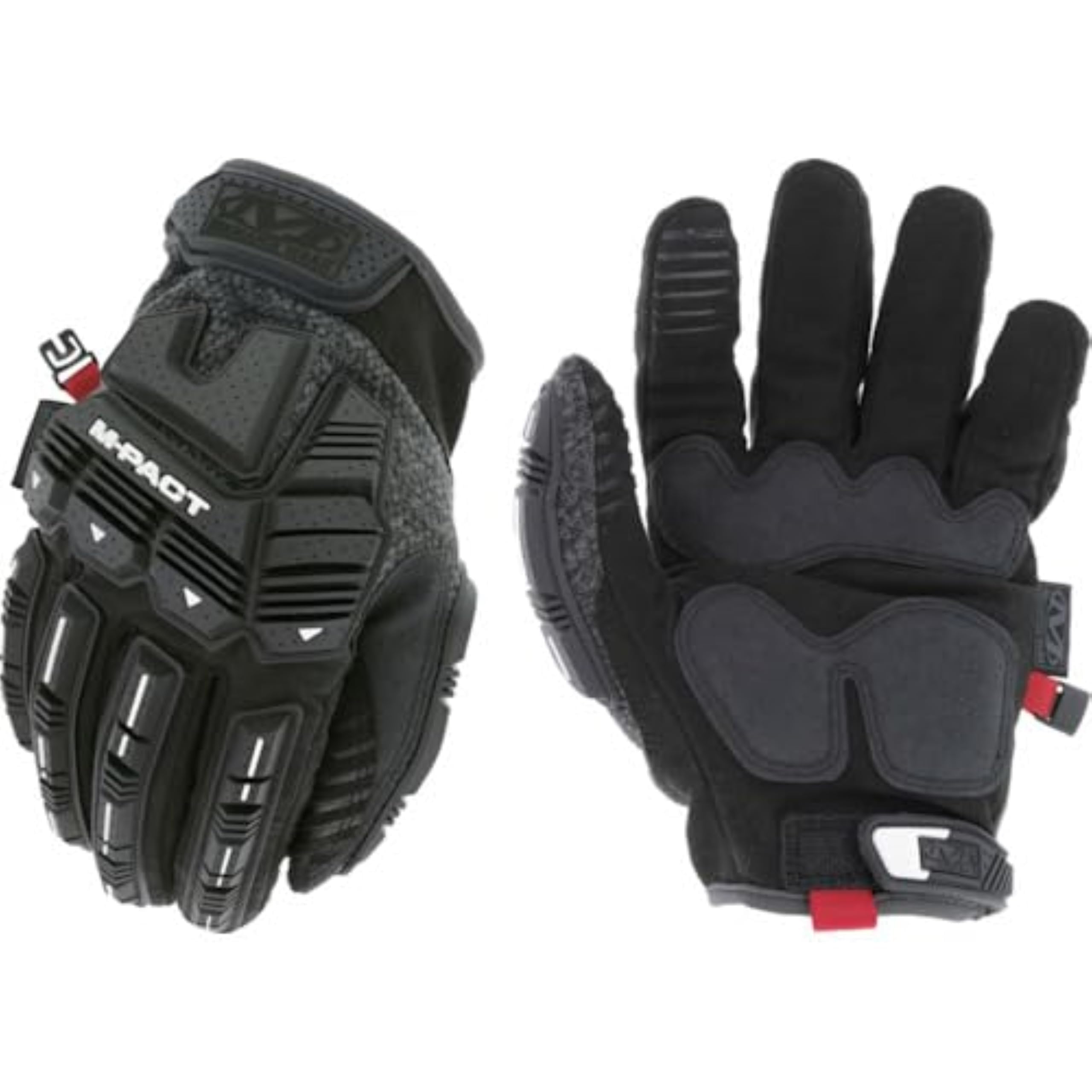 Guantes ColdWork™ M-Pact® de Mechanix Wear (Grande, negro/gris)