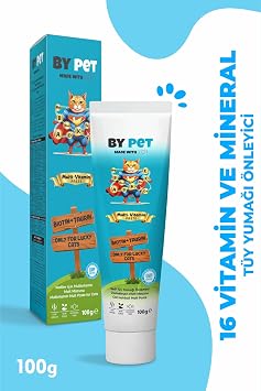 Bypet Cat Multivitamin Supplement, Immunosupporting Paste, 100 grams