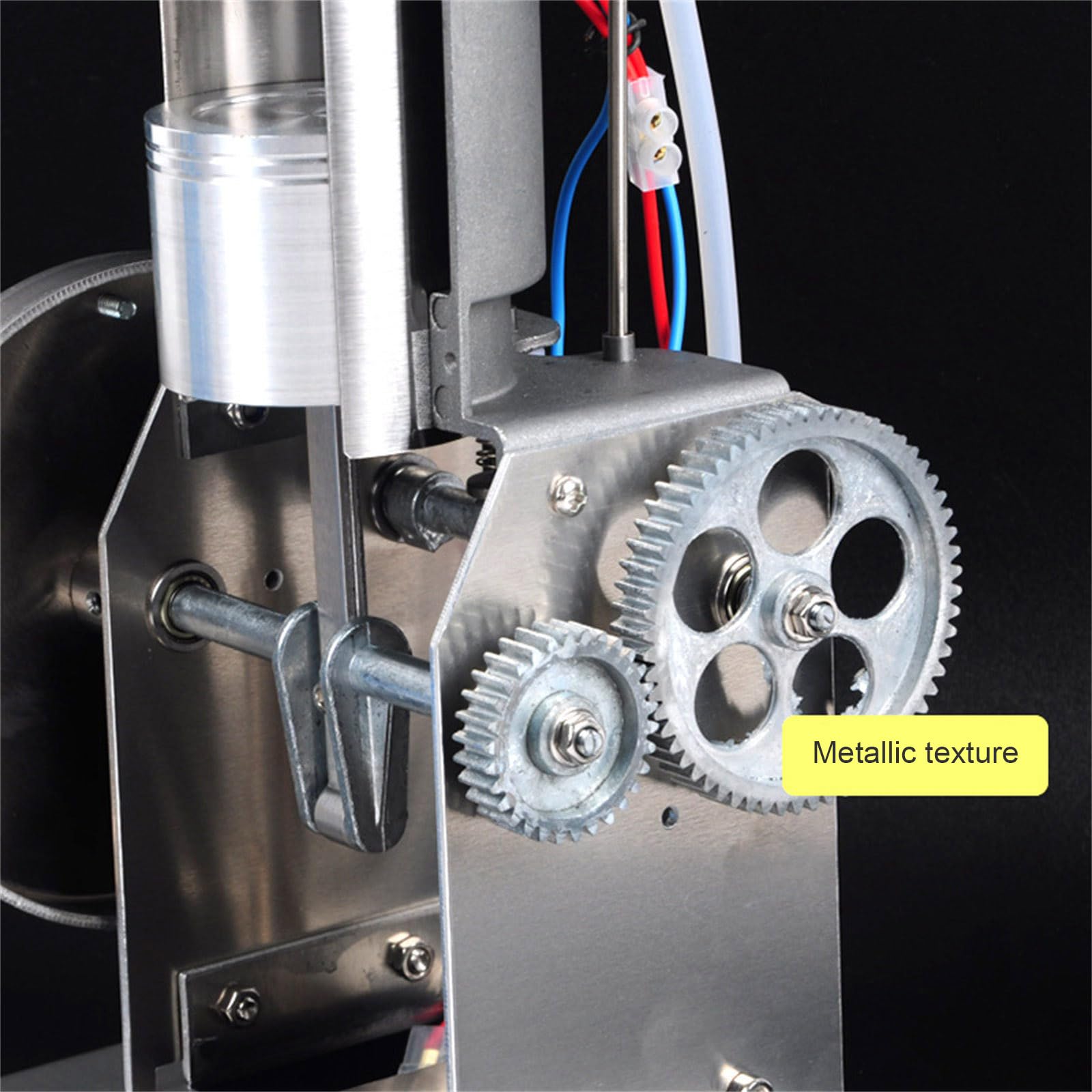 Realistisches Metallmechanik-Motormodell für technische Ausbildung, Pädagogische Physik, Laborausrüstung für Lehrer, experimentelles Instrument