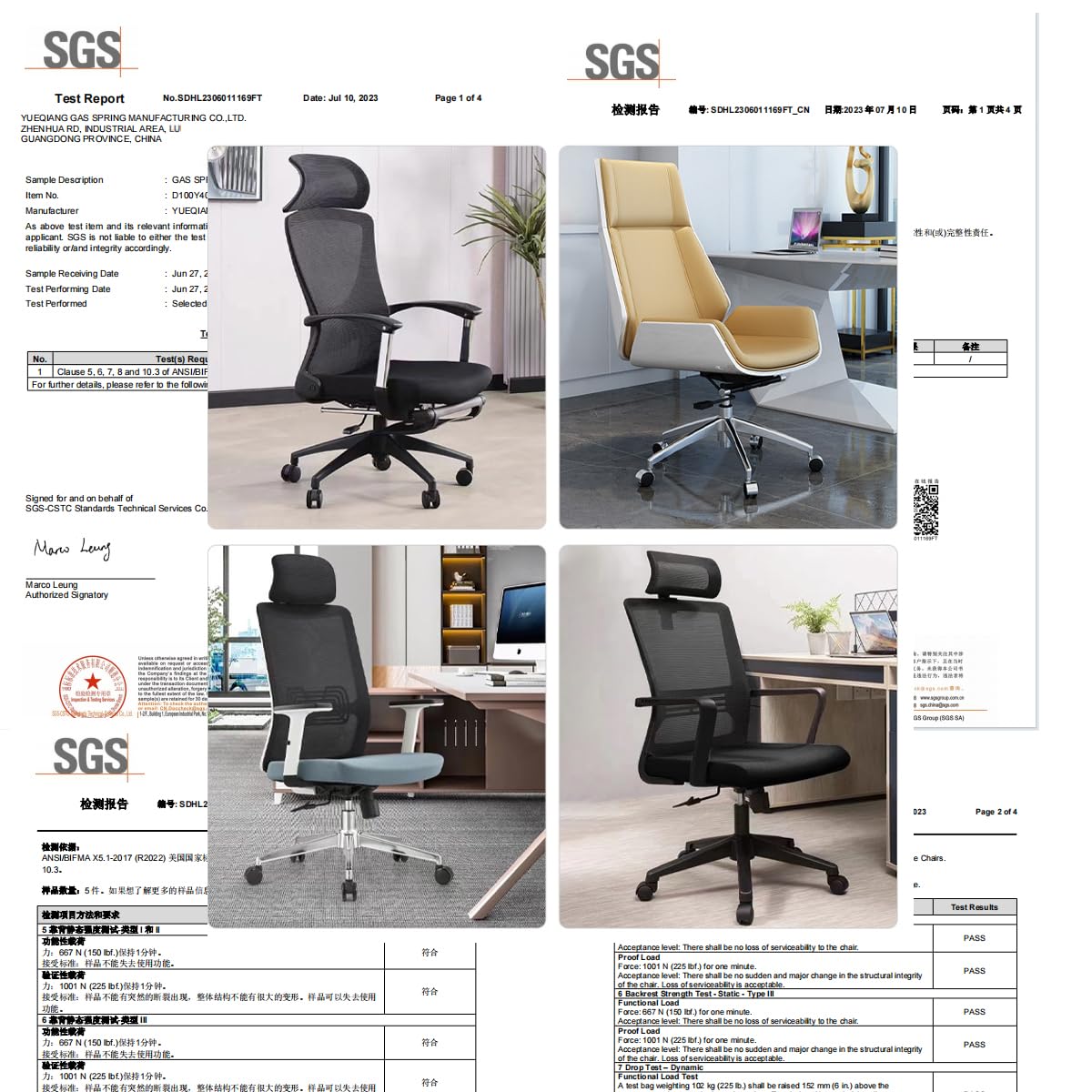 Pistón de silla de oficina con elevación de gas 9.3 - Mecanismo de elevación de pistón de gas plateado, longitud total 11.3-16.8 - Piezas de repuesto para sillas de oficina