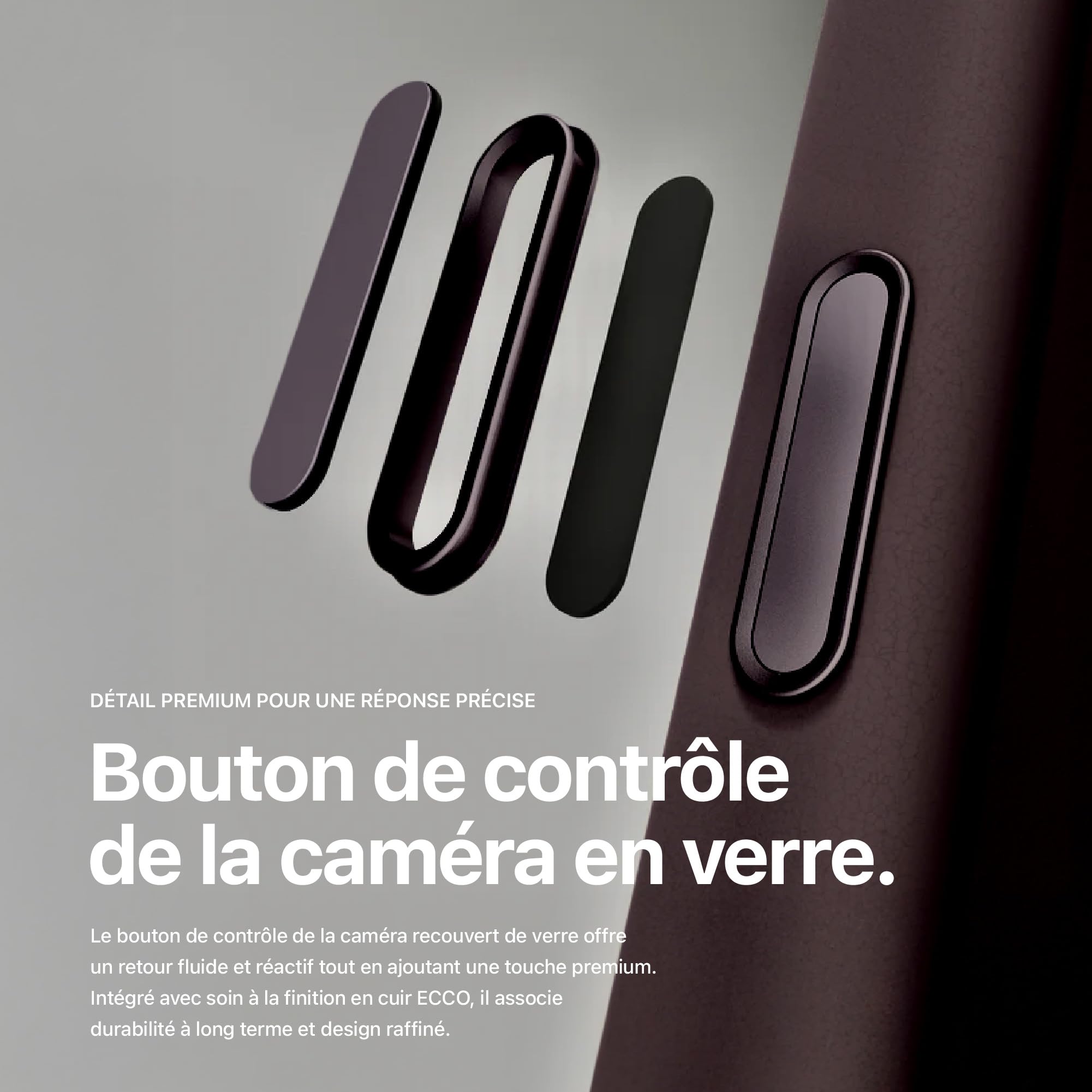 DECODED Coque pour iPhone 17 Pro Max, Cuir ECCO Premium, Compatible avec MagSafe, Magnétique, Protection Caméra, Bouton Camera Control, Anti-Rayures, Brun