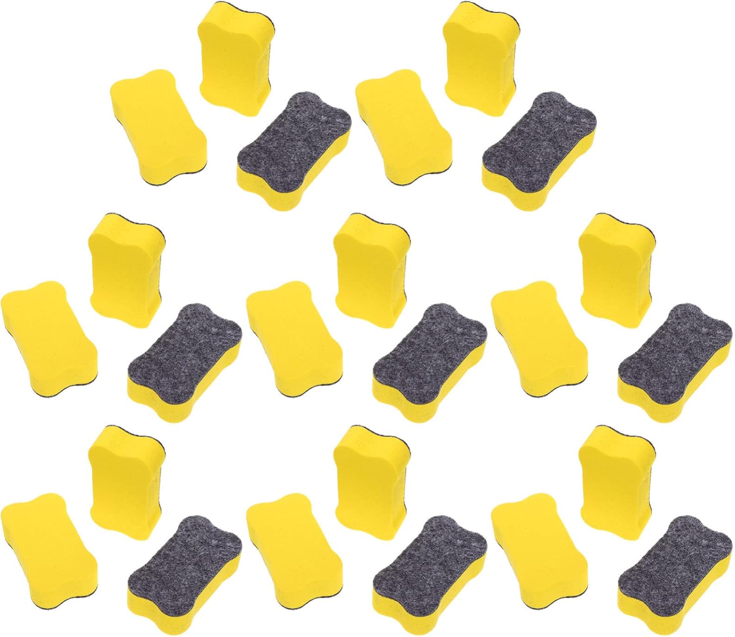 Mini Dry Erase Erasers,24Pcs Whiteboard Erasers Chalkboard
