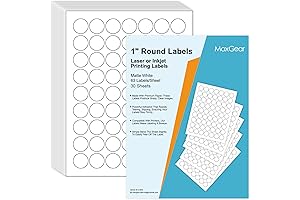 Avery 6450 1 Inch Round Labels