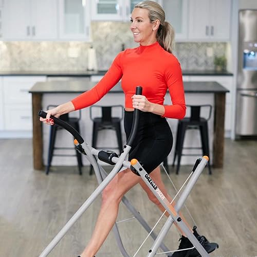 Miniatura 9 de Gazelle Tony Little Total Body Fitness Ejercicio Elíptico Glider soporta 250-300 libras con diseño de bajo impacto para gimnasio en casa