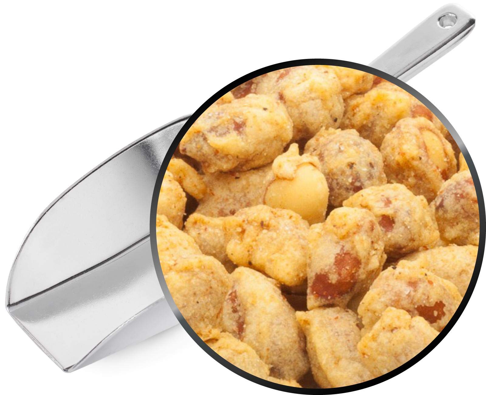 1 x 6kg Argentinische Katjang Erdnüsse mit Korma Currysauce laktosefrei vegetarisch 23 % Protein