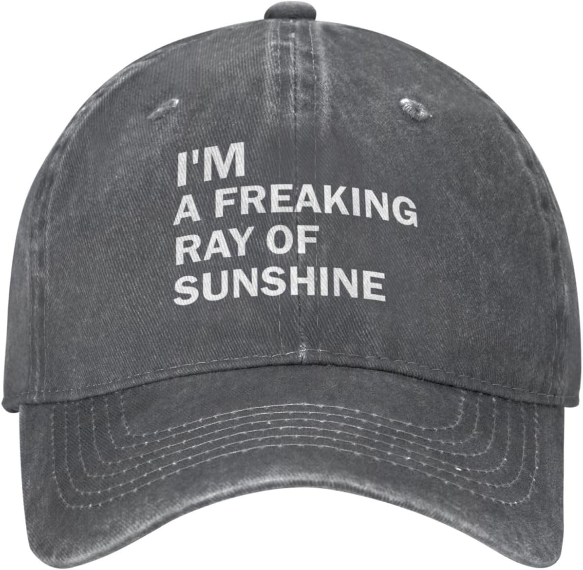 I'm A Freaking Ray of Sunshine Cap for Men Baseball Hat Vintage Caps